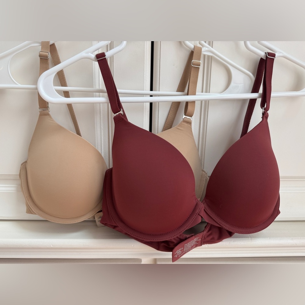 Soma Memorable Full Coverage Underwire Bra 36B ~ Lot of 2